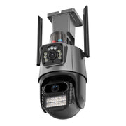 QX81 Riconoscimento umanoide Allarme AI WIFI Telecamera IP doppia sferica da 2 MP, AU Plug, US Plug, EU Plug, UK Plug