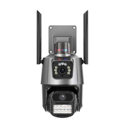QX81 Riconoscimento umanoide Allarme AI WIFI Telecamera IP doppia sferica da 2 MP, AU Plug, US Plug, EU Plug, UK Plug