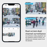 Telecamera IP AI 2MP con riconoscimento umanoide WiFi