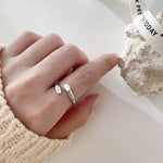 Anello combinato da donna stile cool in argento sterling S925, J286, J781, J759, J797, J758, J242, J1109, J1071, J1096, J1110, J789, J1717, J1740, J224, J449, J341, J443, J1644, J005, J282, J623, J1658, J406, J1454