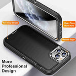Custodia robusta per telefono impermeabile Life, For iPhone 11 Pro, For iPhone 11, For iPhone SE 2022 / SE 2020 / 8 / 7, For iPhone 8 Plus / 7 Plus, For iPhone 14 Pro