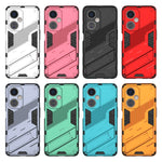 Punk Armor 2 in 1 PC + custodia per telefono in TPU con supporto, For OnePlus Nord CE 3