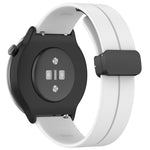 Cinturino in silicone con fibbia nera con chiusura magnetica, For Amazfit GTR Mini