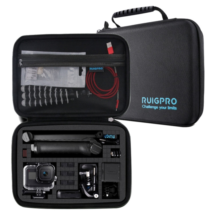 Custodia media imbottita per GoPro HERO8/7/6 28x19,7x6,8 cm
