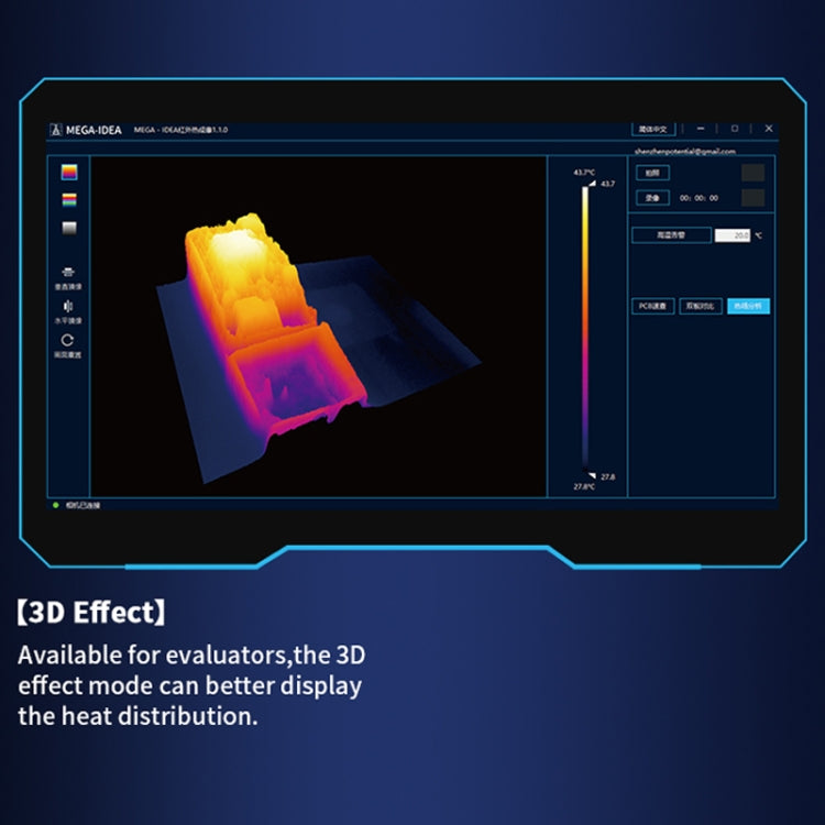 Qianli MEGA-IDEA Super IR Cam 2S 3D Infrared Thermal Imaging Analysis Camera, Qianli MEGA-IDEA Super IR Cam 2S