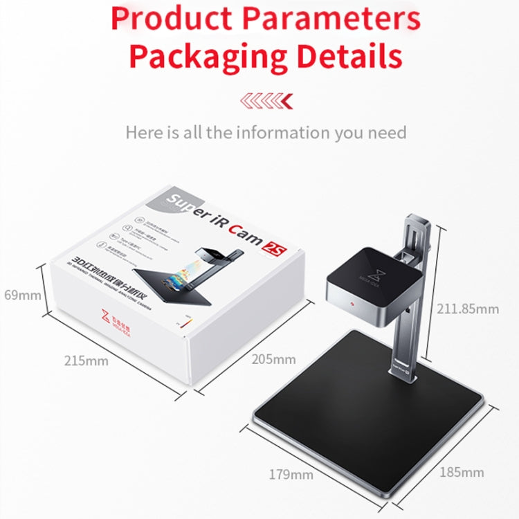 Qianli MEGA-IDEA Super IR Cam 2S 3D Infrared Thermal Imaging Analysis Camera, Qianli MEGA-IDEA Super IR Cam 2S