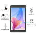 Pellicola per tablet in vetro temperato antideflagrante da 2 pezzi 9H 2.5D, For Blackview Tab 5 (2pcs)