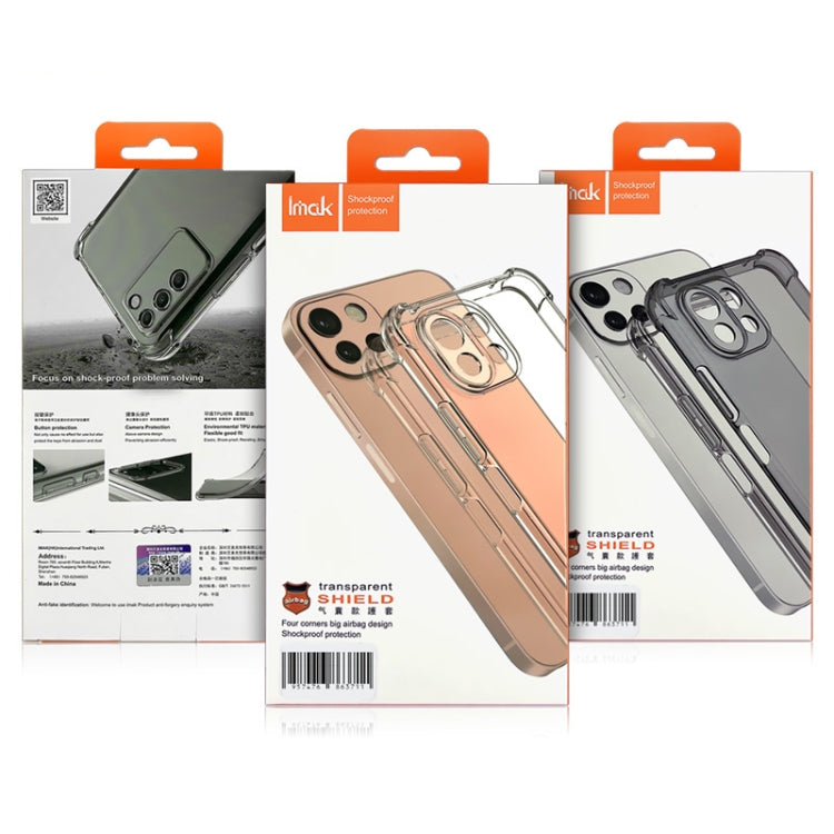 Imak Custodia per telefono in TPU antiurto per airbag, For Realme GT Neo 5 5G / GT3 5G, For Samsung Galaxy S23 5G, For Samsung Galaxy S23 Ultra 5G, For Samsung Galaxy S23+ 5G, For Sony Xperia 1 V, For Sony Xperia 10 V, For Xiaomi 13 Lite 5G / Civi 2 5G