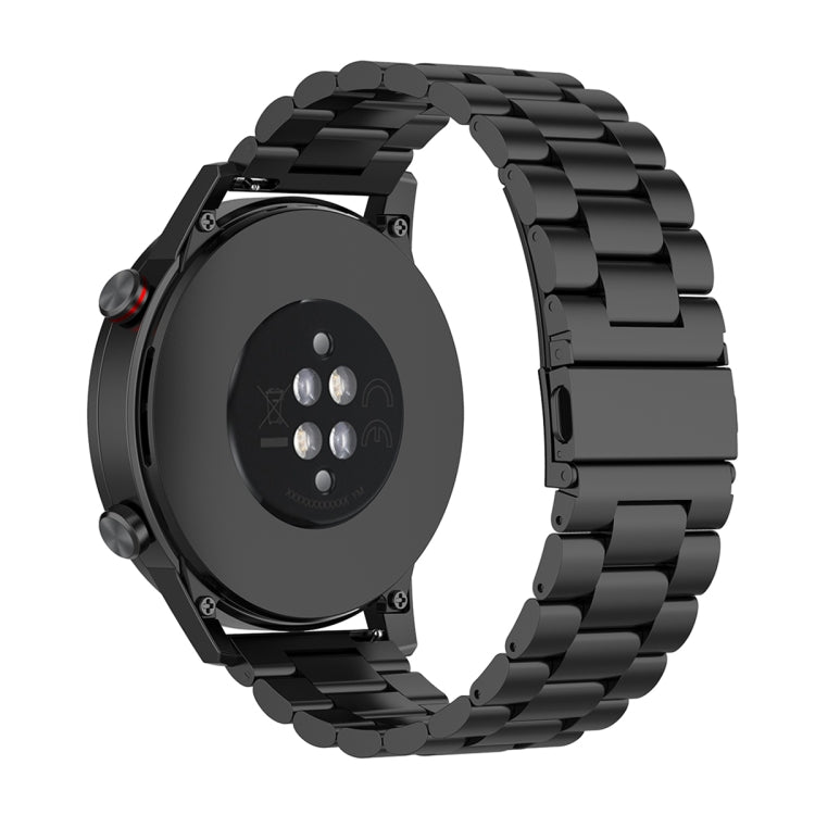 Cinturino per orologio in acciaio inossidabile con tre sfere da 22 mm, For Honor Watch GS 3i