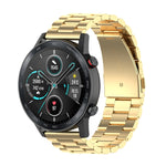 Cinturino per orologio in acciaio inossidabile con tre sfere da 22 mm, For Honor Watch GS 3i