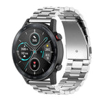 Cinturino per orologio in acciaio inossidabile con tre sfere da 22 mm, For Honor Watch GS 3i