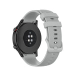 Cinturino in silicone con trama scozzese piccola da 22 mm, For Honor Watch GS 3i