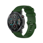 Cinturino in silicone con trama scozzese piccola da 22 mm, For Honor Watch GS 3i