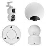 Telecamera Smart PTZ Wireless doppia 2 MP con plug AU, US, EU, UK