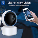 Baby Monitor Smart WIFI PTZ 3MP con rilevamento temperatura