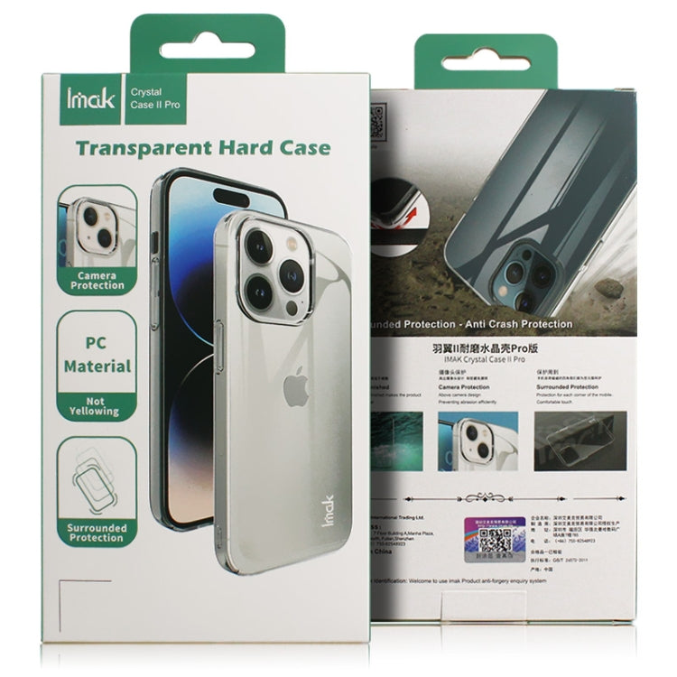 Imak Wing II Pro Series Custodia per telefono in cristallo resistente all'usura, For Samsung Galaxy S23 5G, For Samsung Galaxy S23 Ultra 5G, For Samsung Galaxy S23+ 5G