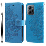 Custodia per telefono in pelle goffrata con fiori a 7 petali, For Xiaomi Redmi Note 12 4G Global, For Honor Magic5 Pro, For Samsung Galaxy M14 5G