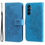 Custodia per telefono in pelle goffrata con fiori a 7 petali, For Xiaomi Redmi Note 12 4G Global, For Honor Magic5 Pro, For Samsung Galaxy M14 5G