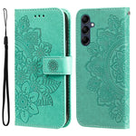 Custodia per telefono in pelle goffrata con fiori a 7 petali, For Xiaomi Redmi Note 12 4G Global, For Honor Magic5 Pro, For Samsung Galaxy M14 5G