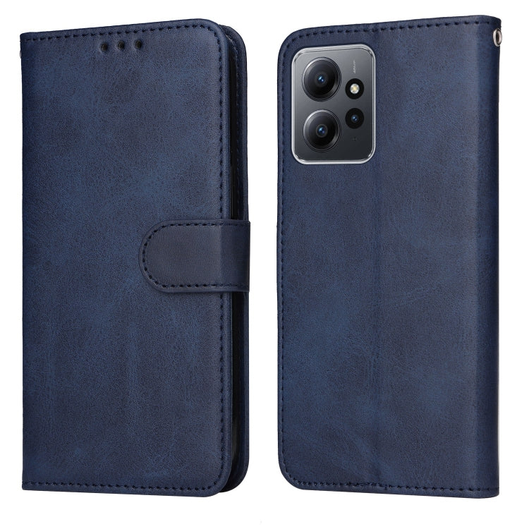 Custodia per telefono in pelle a conchiglia con struttura in vitello classico, For Xiaomi Redmi Note 12 4G Global, For Honor Magic5 Pro, For Samsung Galaxy M14 5G