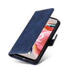 Custodia per telefono in pelle a conchiglia con struttura in vitello classico, For Xiaomi Redmi Note 12 4G Global, For Honor Magic5 Pro, For Samsung Galaxy M14 5G