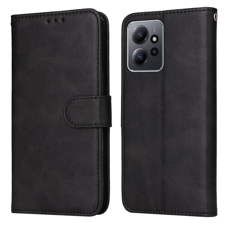 Custodia per telefono in pelle a conchiglia con struttura in vitello classico, For Xiaomi Redmi Note 12 4G Global, For Honor Magic5 Pro, For Samsung Galaxy M14 5G