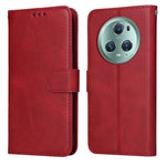 Custodia per telefono in pelle a conchiglia con struttura in vitello classico, For Xiaomi Redmi Note 12 4G Global, For Honor Magic5 Pro, For Samsung Galaxy M14 5G