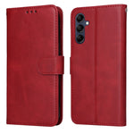 Custodia per telefono in pelle a conchiglia con struttura in vitello classico, For Xiaomi Redmi Note 12 4G Global, For Honor Magic5 Pro, For Samsung Galaxy M14 5G