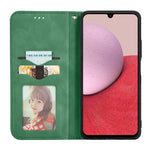 Custodia per telefono in pelle magnetica con sensazione di pelle retrò, For Samsung Galaxy A14 5G, For Samsung Galaxy A54 5G, For Honor Magic5 Lite, For Kyocera Android One S10