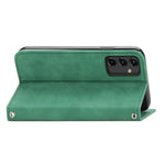 Custodia per telefono in pelle magnetica con sensazione di pelle retrò, For Samsung Galaxy A14 5G, For Samsung Galaxy A54 5G, For Honor Magic5 Lite, For Kyocera Android One S10