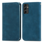 Custodia per telefono in pelle magnetica con sensazione di pelle retrò, For Samsung Galaxy A14 5G, For Samsung Galaxy A54 5G, For Honor Magic5 Lite, For Kyocera Android One S10