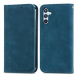 Custodia per telefono in pelle magnetica con sensazione di pelle retrò, For Samsung Galaxy A14 5G, For Samsung Galaxy A54 5G, For Honor Magic5 Lite, For Kyocera Android One S10