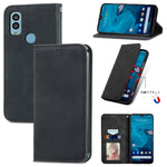 Custodia per telefono in pelle magnetica con sensazione di pelle retrò, For Samsung Galaxy A14 5G, For Samsung Galaxy A54 5G, For Honor Magic5 Lite, For Kyocera Android One S10
