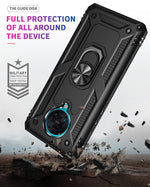 Custodia TPU PC con supporto girevole 360° per Xiaomi Redmi K30 P