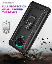 Custodia protettiva antiurto in TPU + PC con supporto girevole a 360 gradi, For Xiaomi Redmi K30 Pro