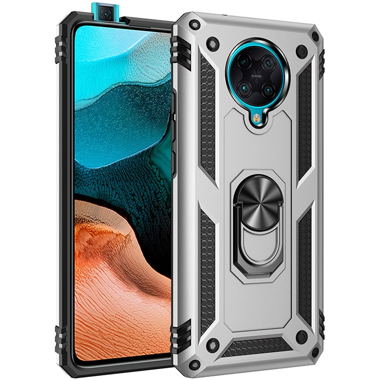 Custodia TPU PC con supporto girevole 360° per Xiaomi Redmi K30 P