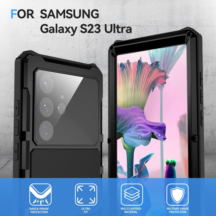 Custodia per telefono antiurto antipolvere impermeabile R-JUST RJ-56 di terza generazione, For Samsung Galaxy S23 Ultra 5G, For Samsung Galaxy S22 Ultra 5G