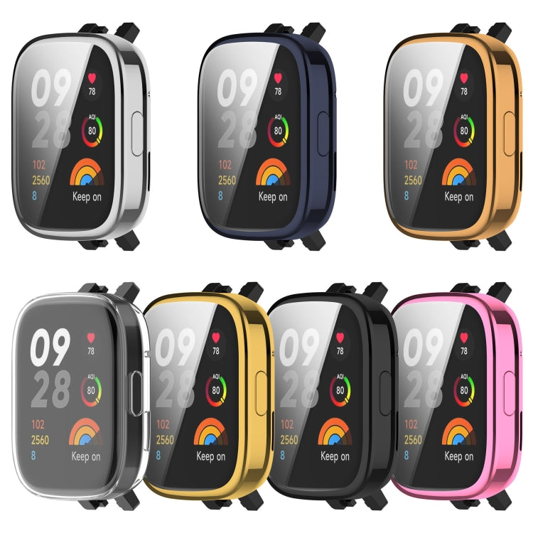 Custodia protettiva per orologio galvanico in TPU a copertura totale, For Redmi Watch 3