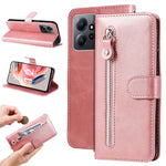 Custodia per telefono in pelle con cerniera in vitello, For Xiaomi Redmi Note 12 4G Global, For Honor Magic5 Pro, For Samsung Galaxy M14 5G