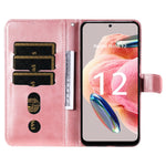 Custodia per telefono in pelle con cerniera in vitello, For Xiaomi Redmi Note 12 4G Global, For Honor Magic5 Pro, For Samsung Galaxy M14 5G