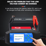 CAT-280 Caricabatteria per auto 2 in 1 e tester per batteria con schermo a colori, EU Plug