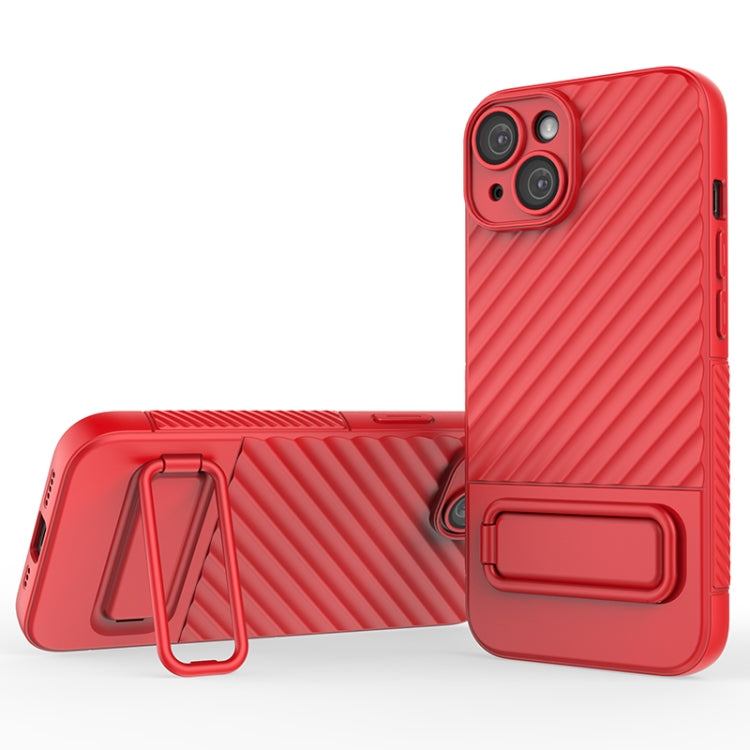 Custodia per cellulare in TPU a trama ondulata con pellicola per lenti, For iPhone 14, For iPhone 15 Pro Max, For iPhone 15 Pro, For iPhone 14 Plus
