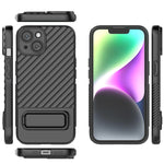 Custodia per cellulare in TPU a trama ondulata con pellicola per lenti, For iPhone 14, For iPhone 15 Pro Max, For iPhone 15 Pro, For iPhone 14 Plus