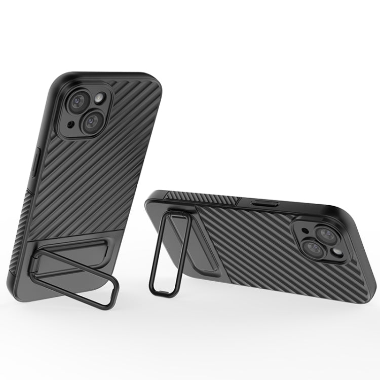 Custodia per cellulare in TPU a trama ondulata con pellicola per lenti, For iPhone 14, For iPhone 15 Pro Max, For iPhone 15 Pro, For iPhone 14 Plus