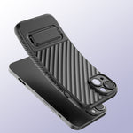 Custodia per cellulare in TPU a trama ondulata con pellicola per lenti, For iPhone 14, For iPhone 15 Pro Max, For iPhone 15 Pro, For iPhone 14 Plus