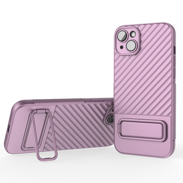 Custodia per cellulare in TPU a trama ondulata con pellicola per lenti, For iPhone 14, For iPhone 15 Pro Max, For iPhone 15 Pro, For iPhone 14 Plus