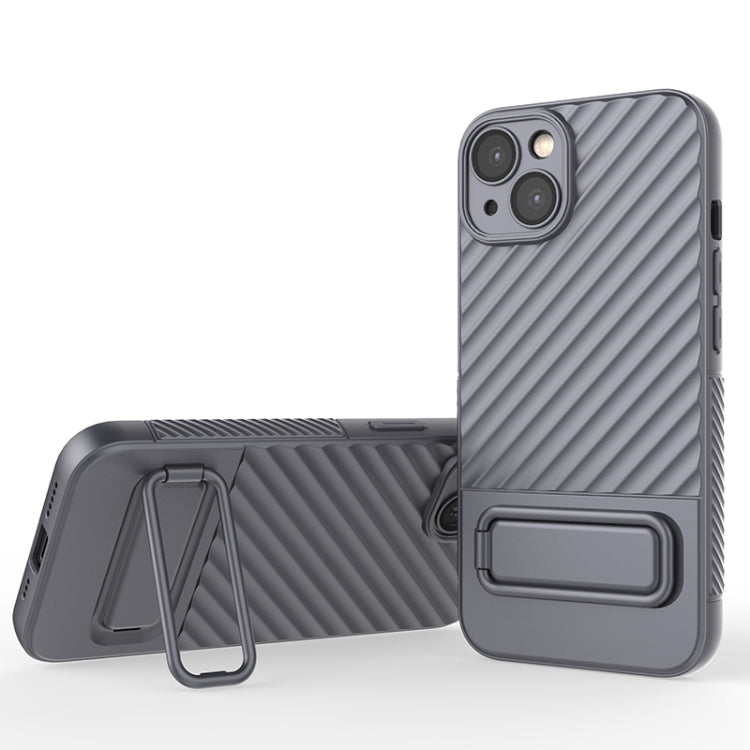 Custodia per cellulare in TPU a trama ondulata con pellicola per lenti, For iPhone 13, For iPhone 13 Pro, For iPhone 13 Pro Max, For iPhone 12