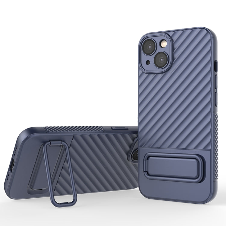 Custodia per cellulare in TPU a trama ondulata con pellicola per lenti, For iPhone 13, For iPhone 13 Pro, For iPhone 13 Pro Max, For iPhone 12