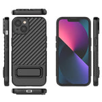 Custodia per cellulare in TPU a trama ondulata con pellicola per lenti, For iPhone 13, For iPhone 13 Pro, For iPhone 13 Pro Max, For iPhone 12