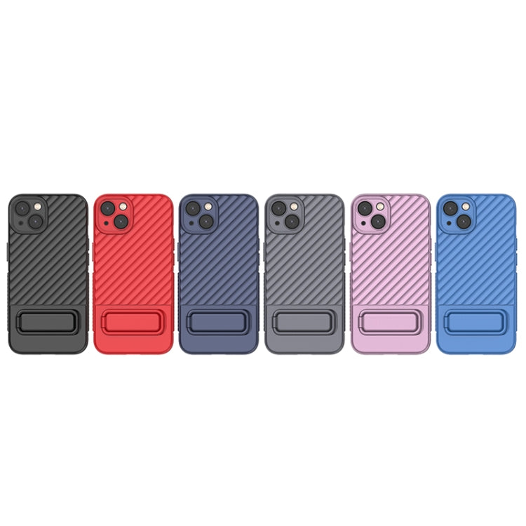 Custodia per cellulare in TPU a trama ondulata con pellicola per lenti, For iPhone 13, For iPhone 13 Pro, For iPhone 13 Pro Max, For iPhone 12